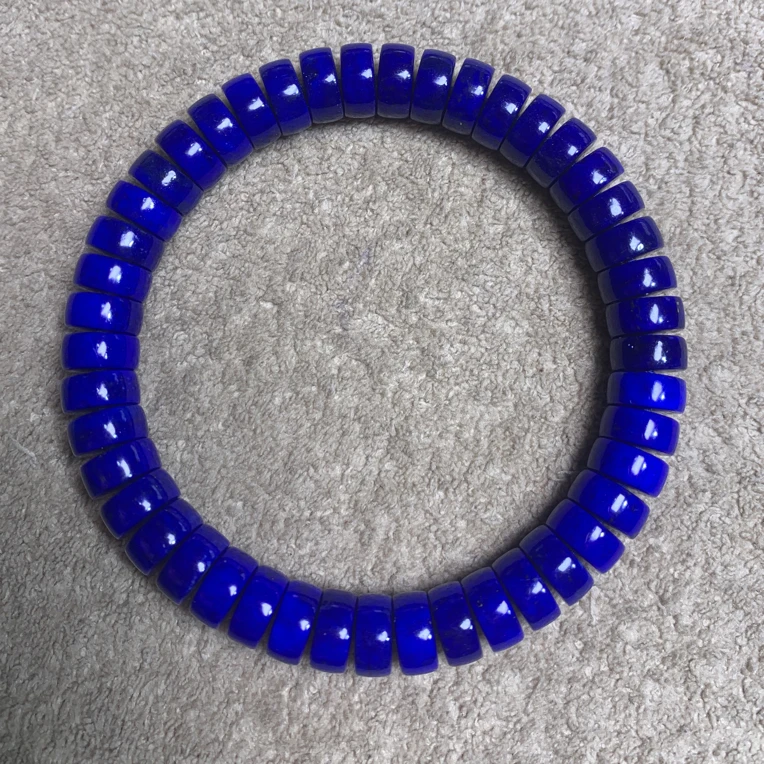 天然青金石7.9m手串