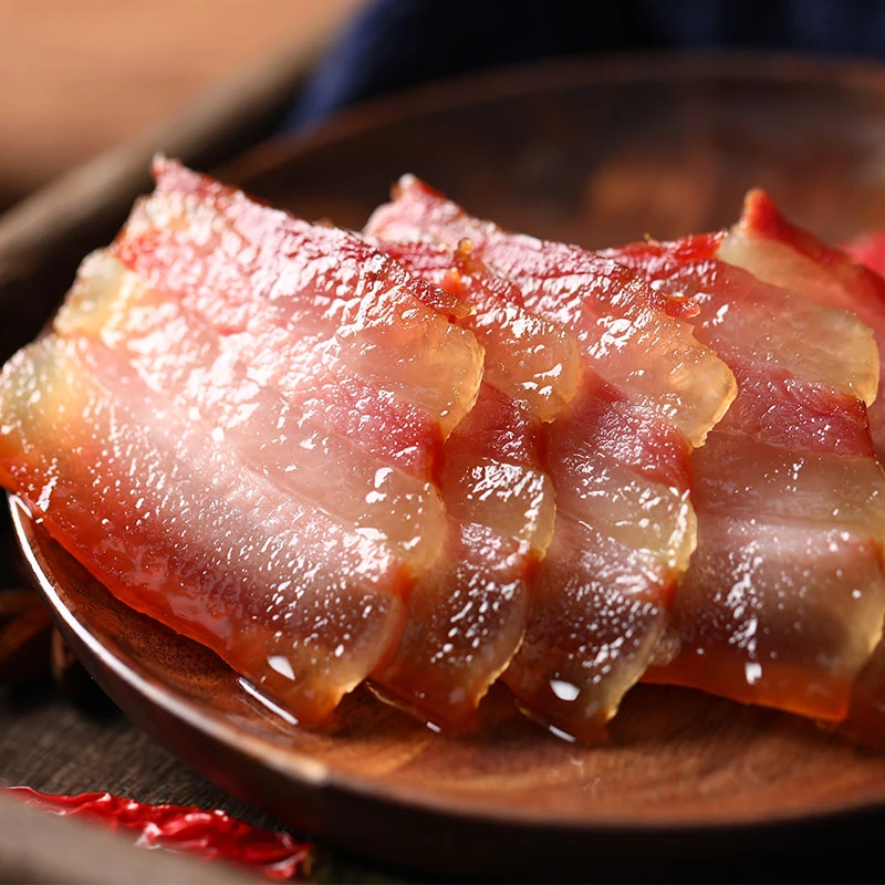 云南腊肉正宗滇味非烟熏老腊肉农家自然风干透明五花猪肉咸香美味