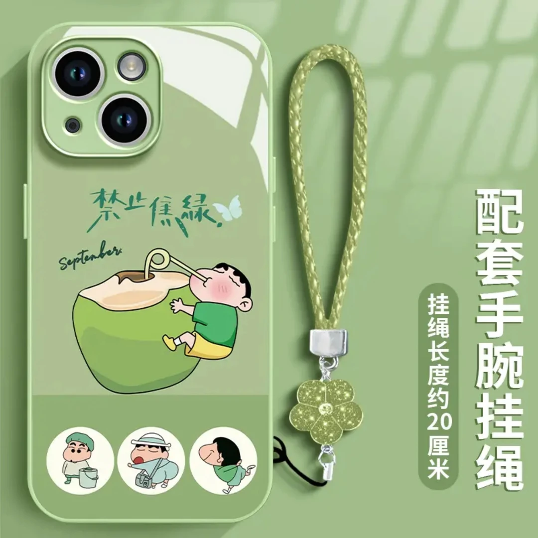 禁止焦绿适用苹果16Promax手机壳iPhone15pro可爱防摔14p创意卡通