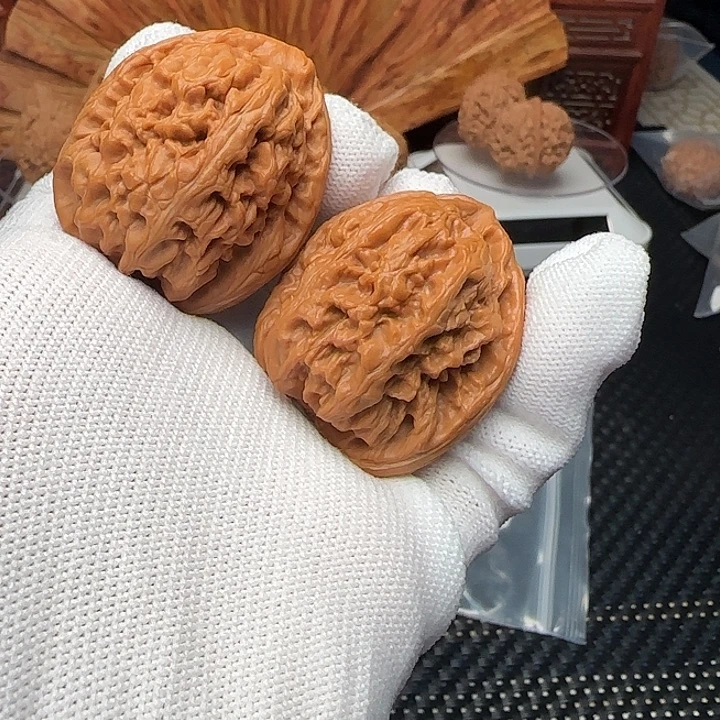 文玩核桃吊坠红锦鲤38尺福利