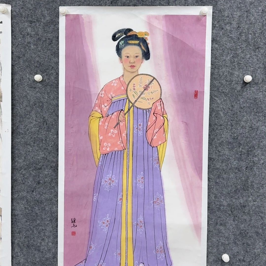 国画国画作品WJM老师