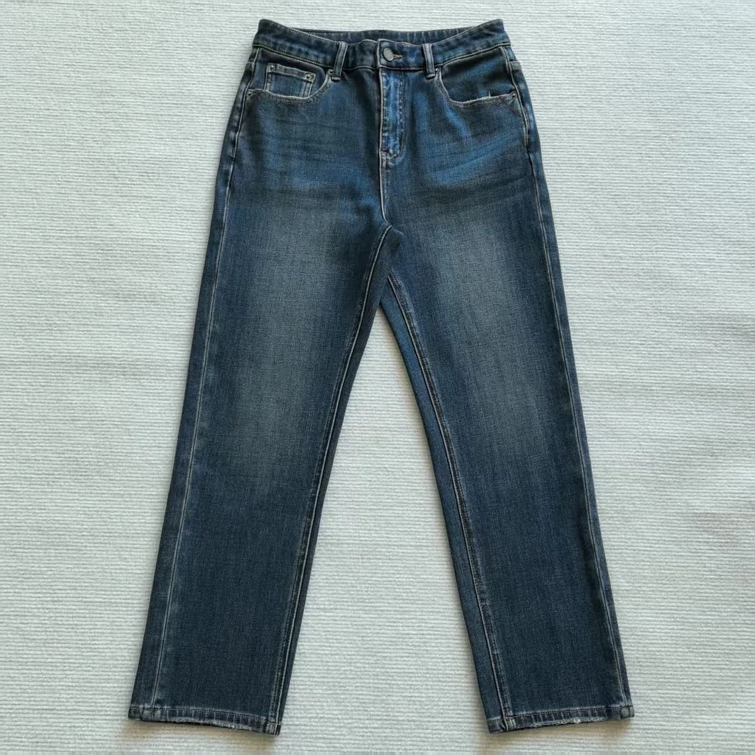 【Minority Focus】进口的土耳其水洗九分牛仔裤24-0519-KQ