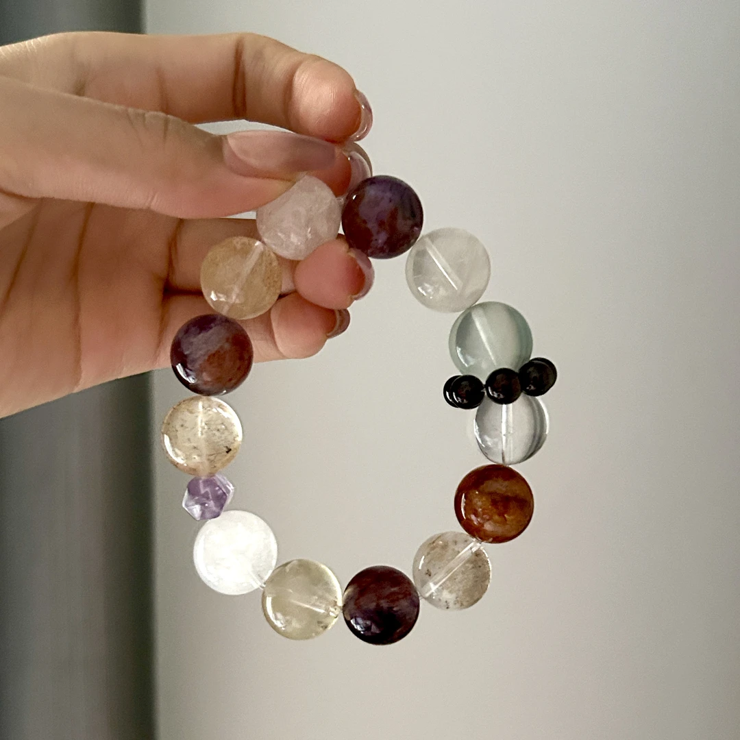 天然水晶手串饰品小众手工设计直播间专属