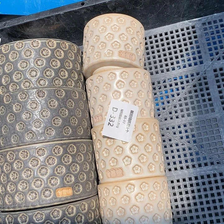 七里烧花盆3-7-332口径6