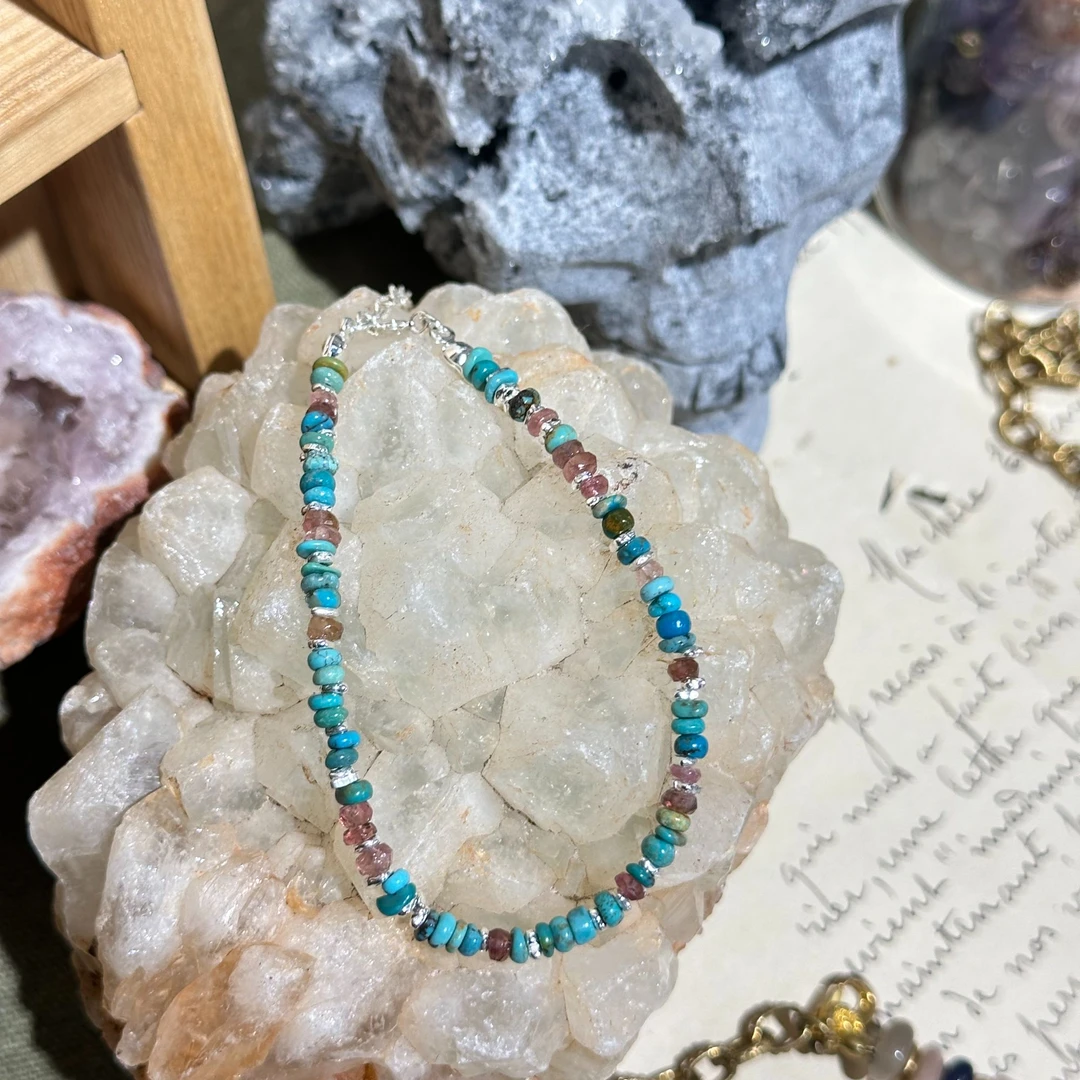 925银仿水晶手链 法式小众设计手链【21682】