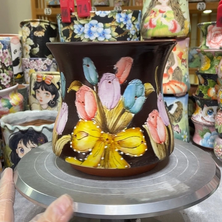景德镇艺术手绘作品