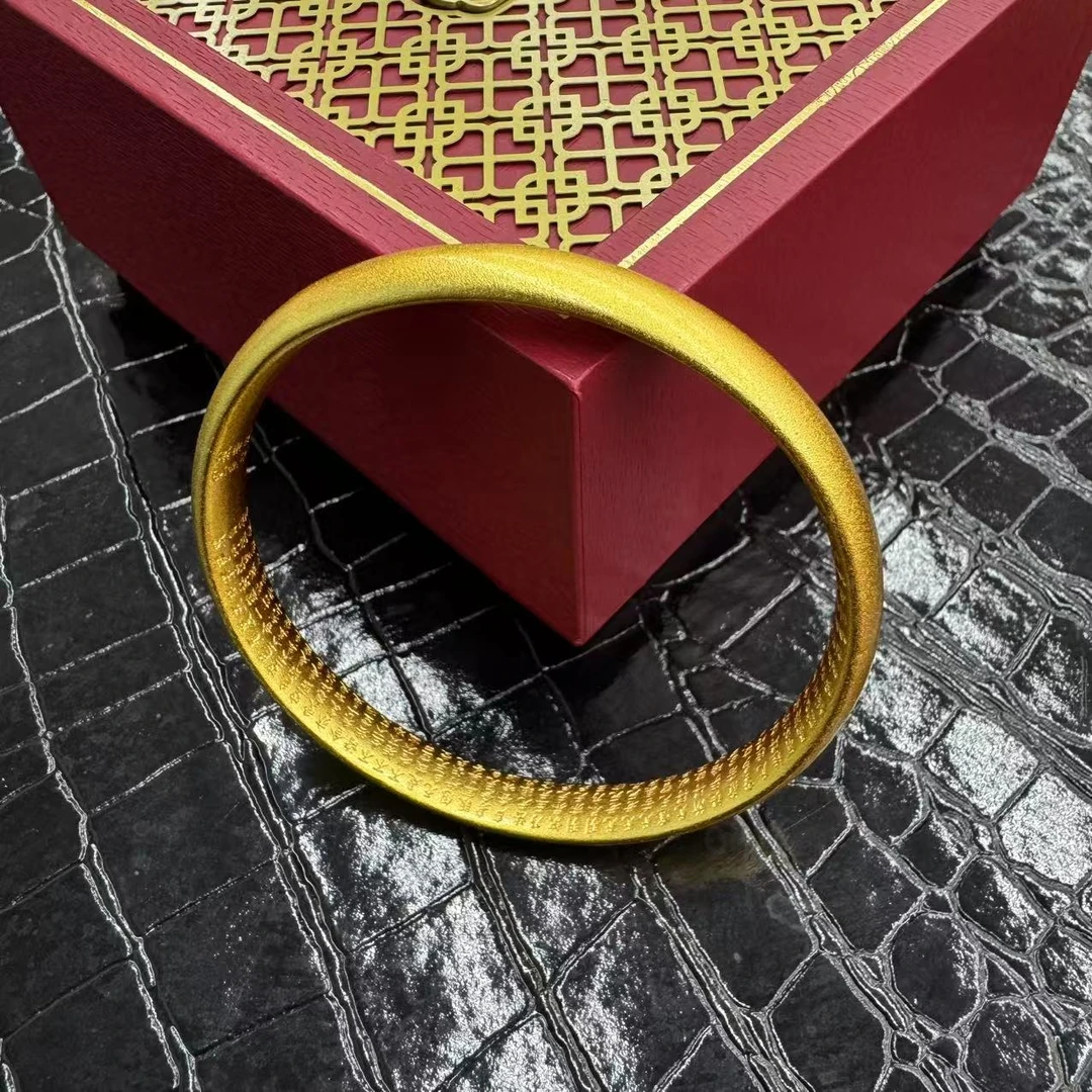 【唐糖甄选】 唐世金 光面闭口手镯  时尚饰品