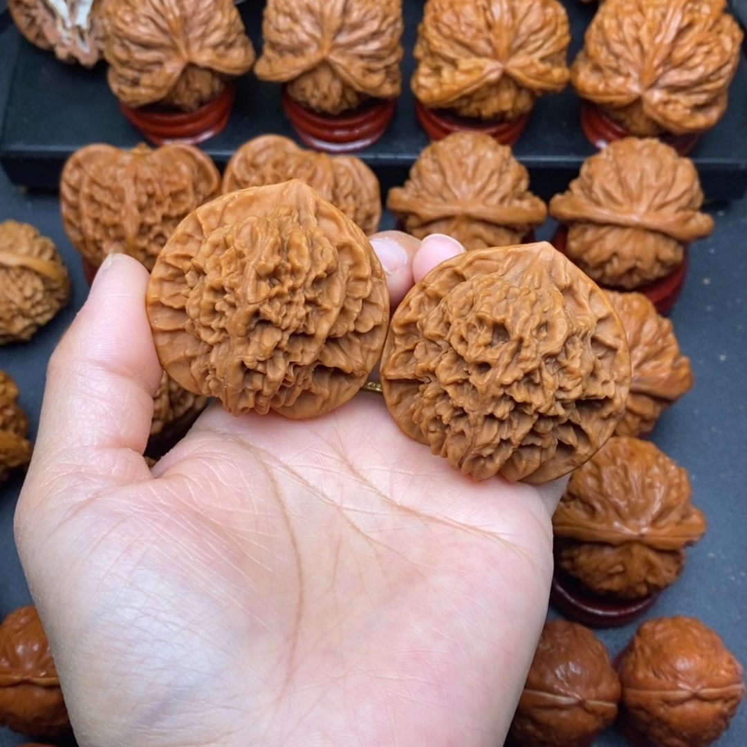 把件文玩核桃45宽边