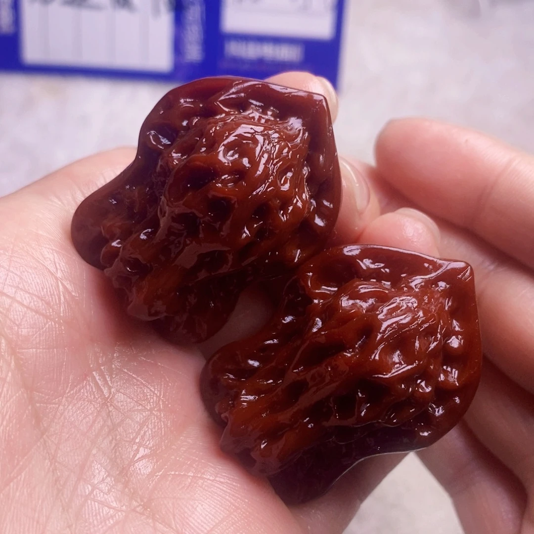 桃核把件小葫芦把件