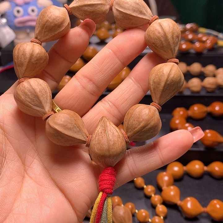 弓****橄榄核手串/手链三花手串