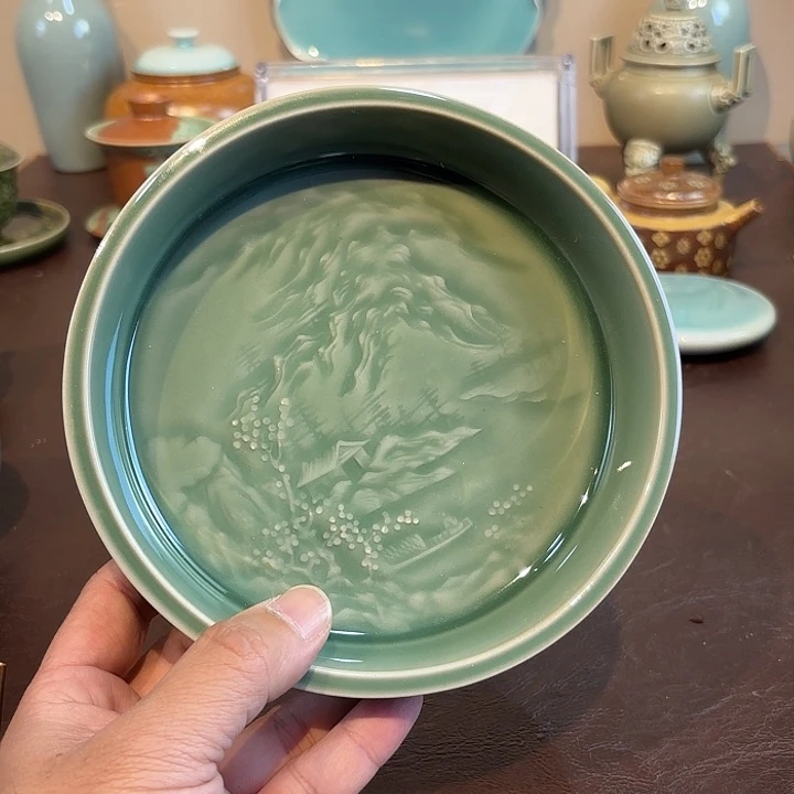 瓷片龙泉青瓷福利青瓷