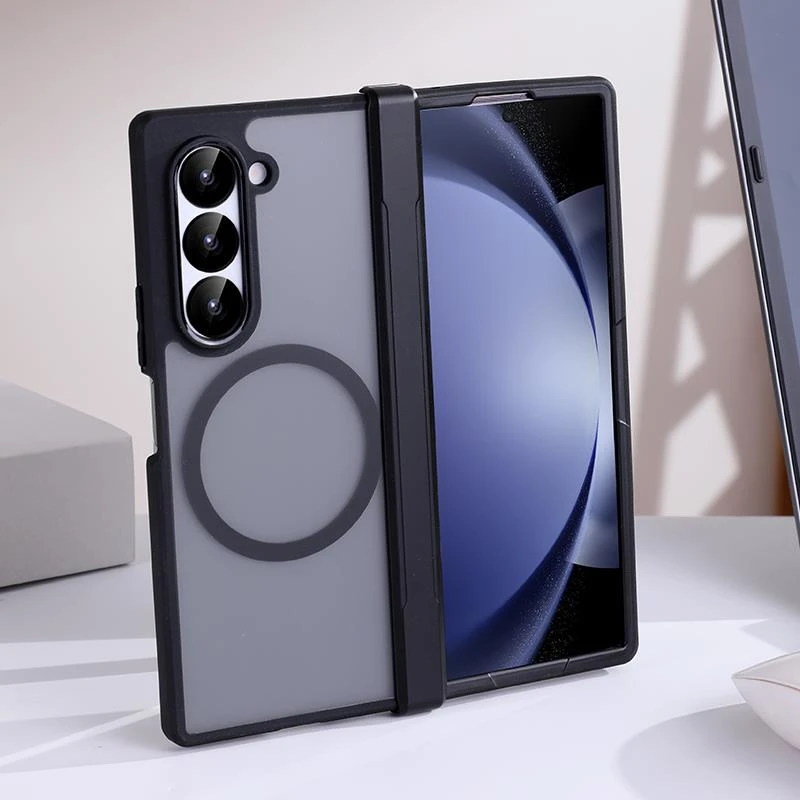 原装正品适用三星ZFold6手机壳铰链全包w25心系天下保护套Z Fold5