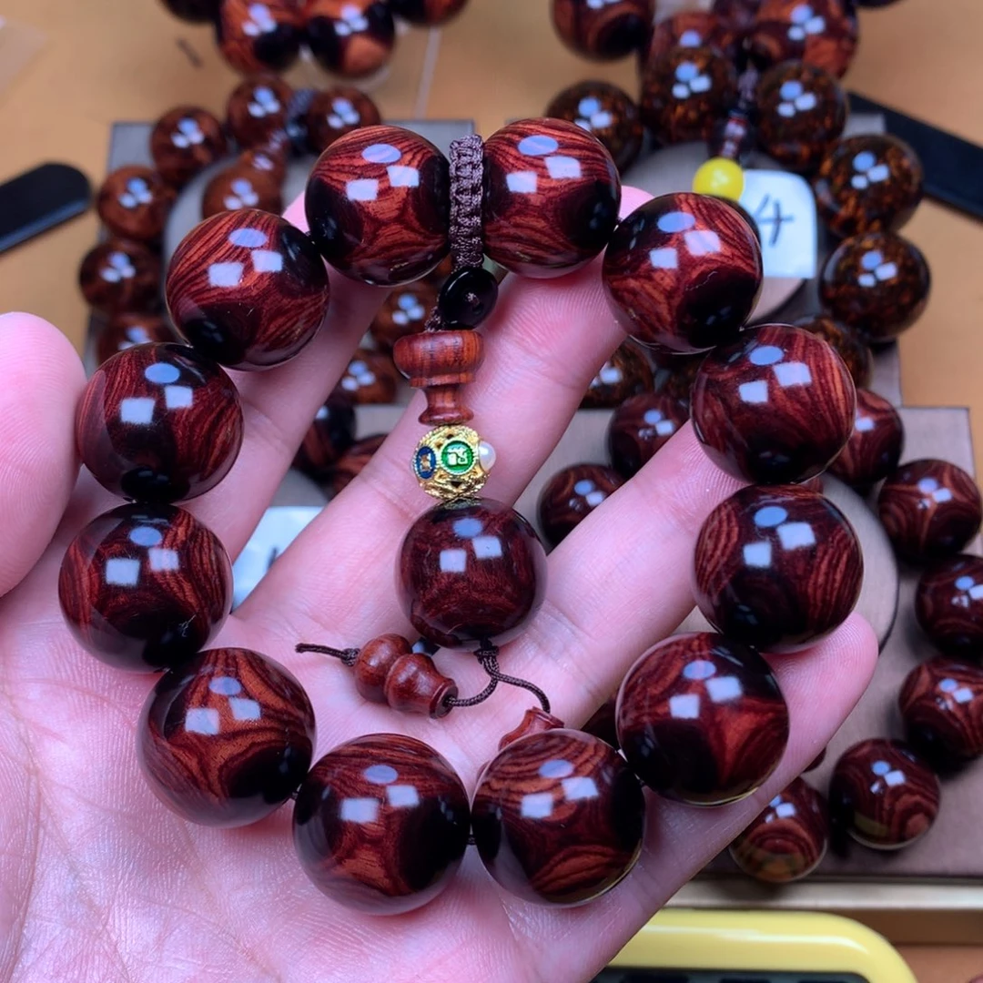 黄花梨/降香黄檀黄花梨手串2.0