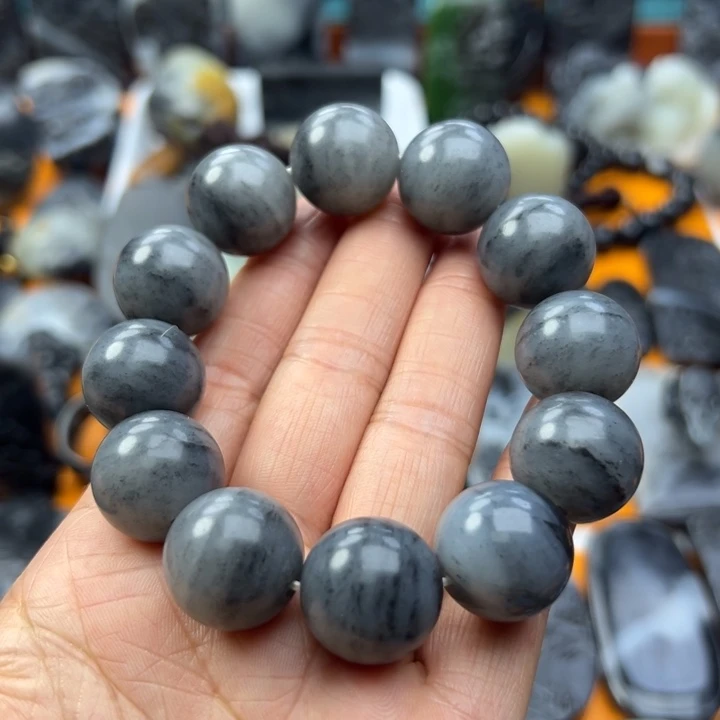 手链未镶嵌和田玉上****