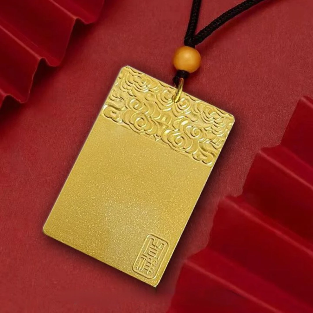 24-KK1054时尚设计款无事牌吊坠