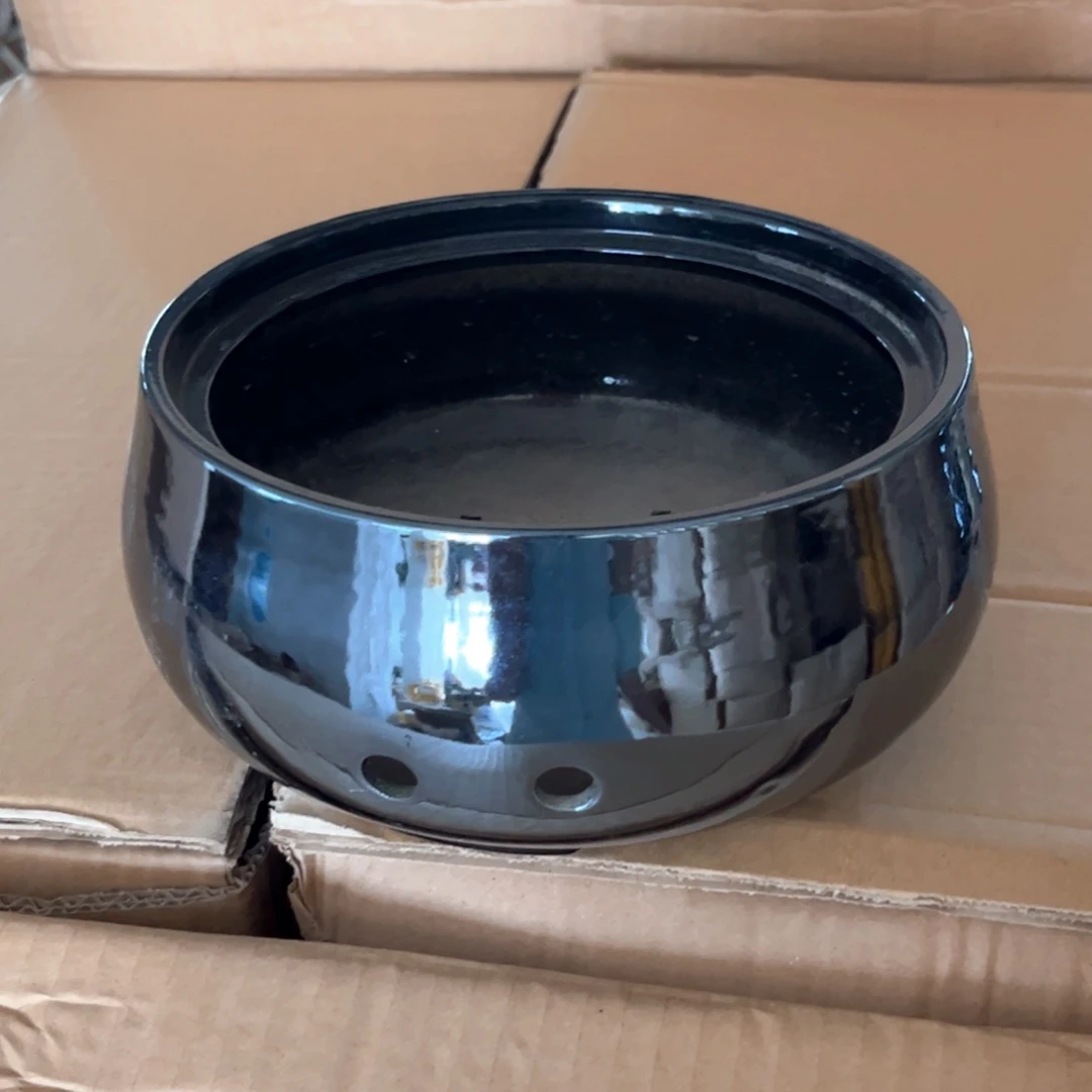 口径   17*8.5陶瓷绿植多肉微瑕花盆瑕疵