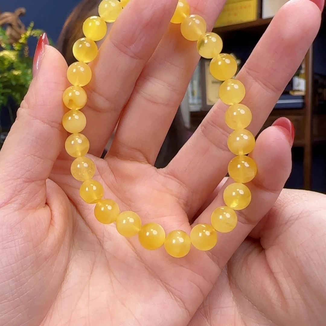 蜜蜡手链未镶嵌111111111111