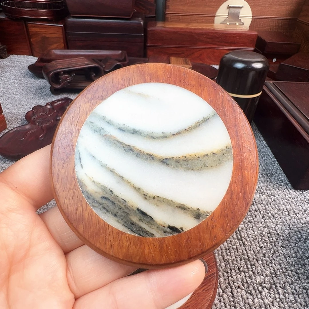 大果紫檀（缅甸花梨）茶杯垫