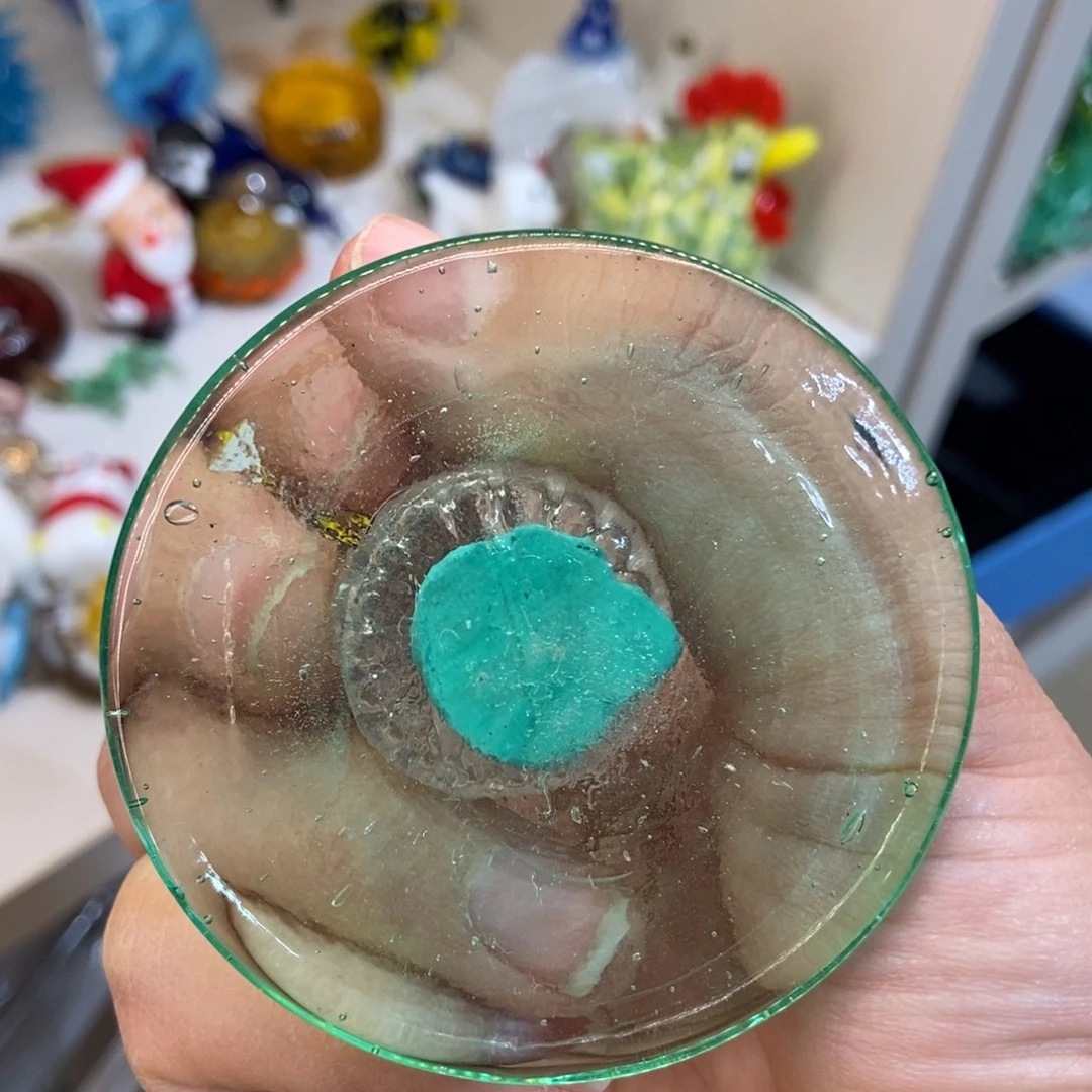 手工艺品琉璃底座