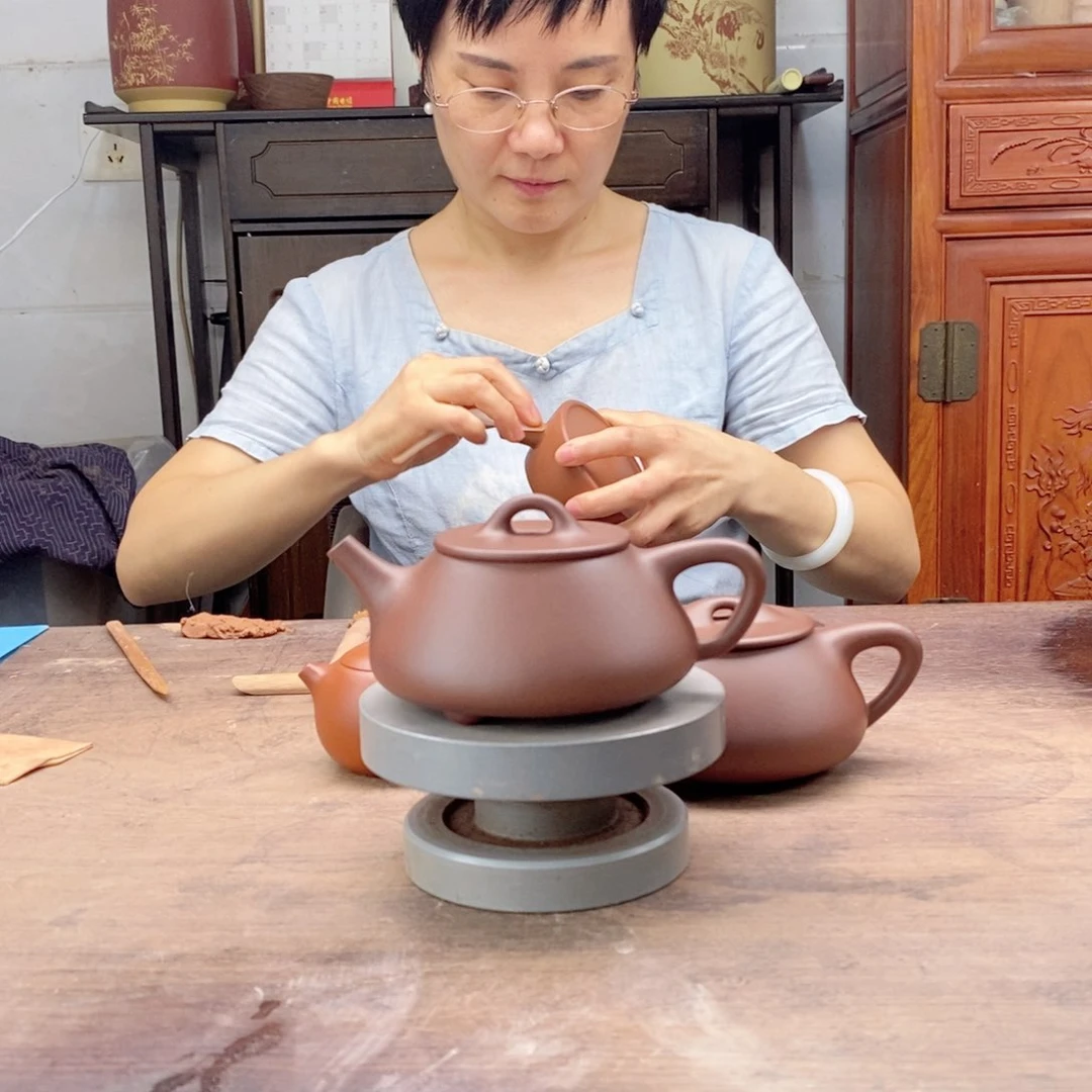 茶壶紫砂全手工艺