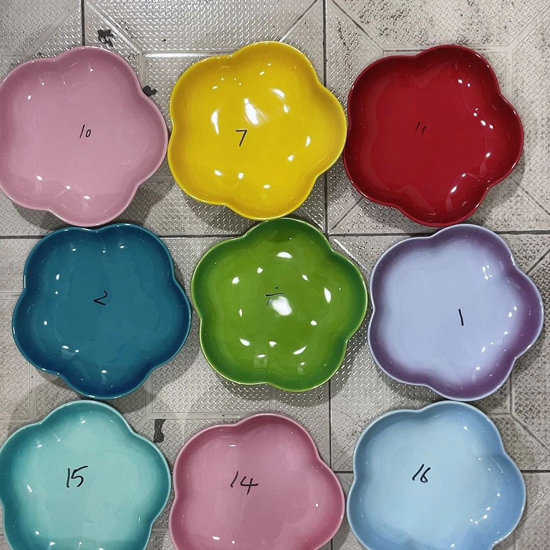 瓷片微瑕陶瓷餐具家用 两个精品