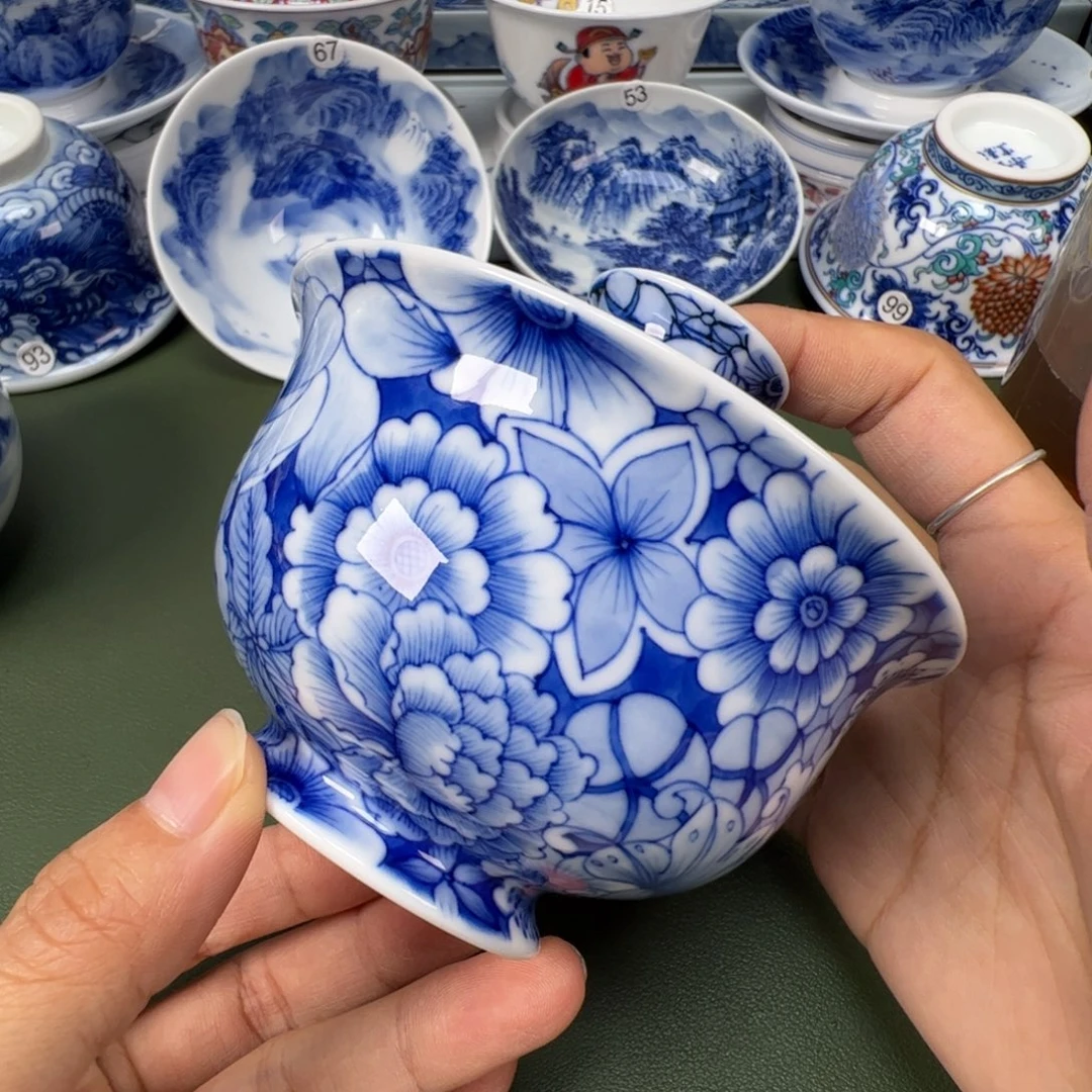 陶瓷景德镇纯手工纯手绘茶具木木4