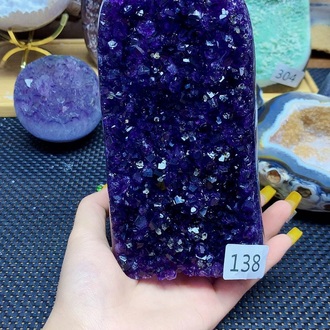 未镶嵌紫晶大型摆件（非配饰）