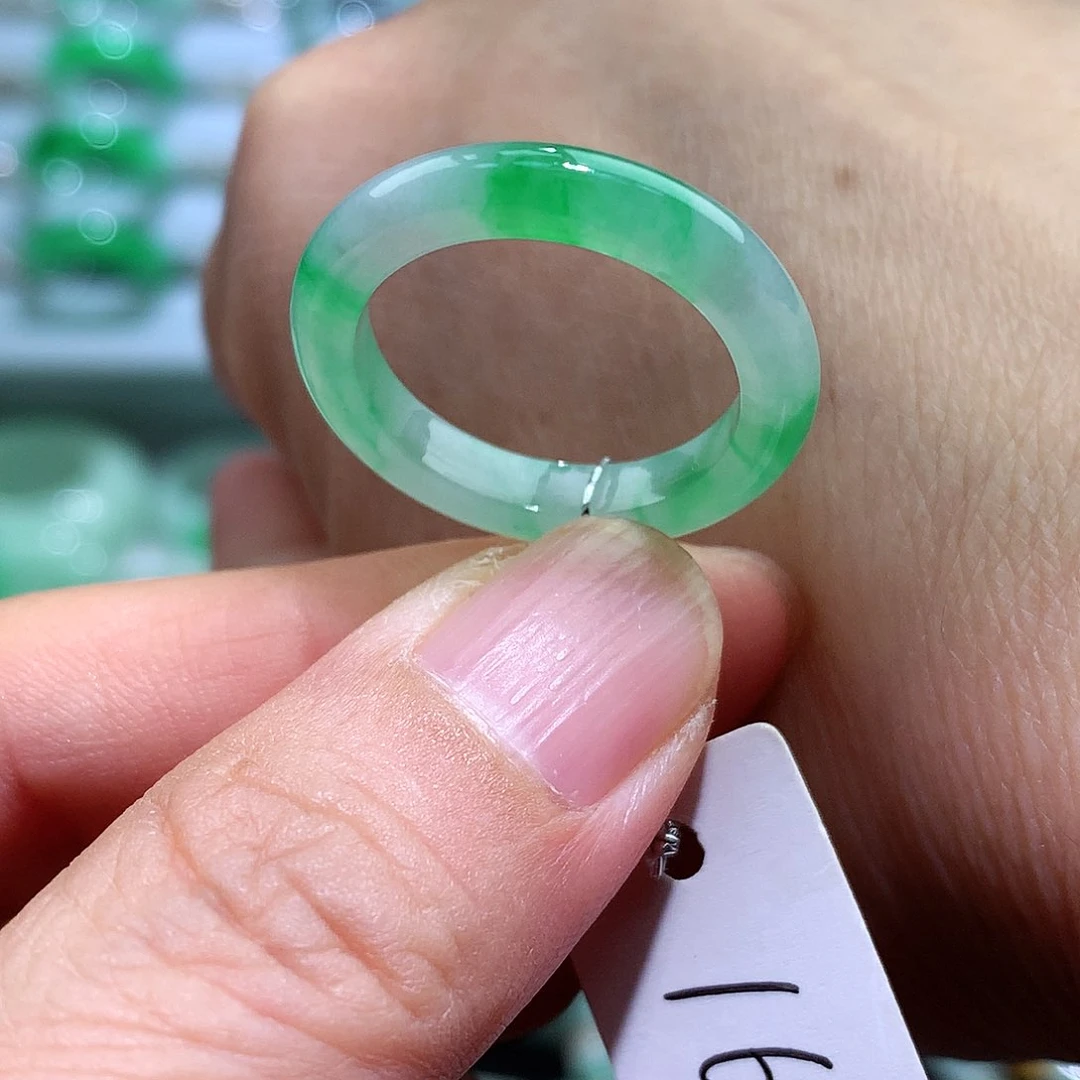 未镶嵌戒指翡翠16号