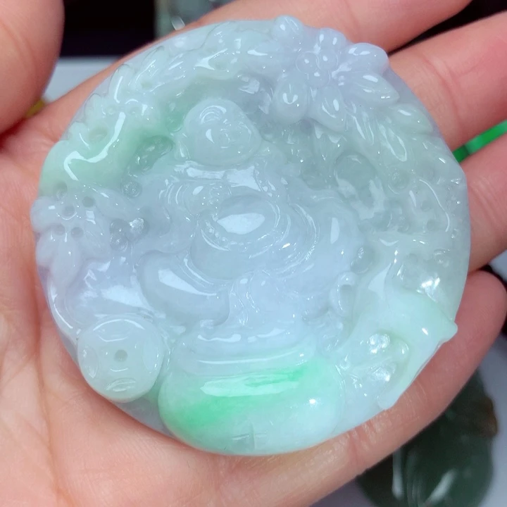 翡翠吊坠(不含链)未镶嵌