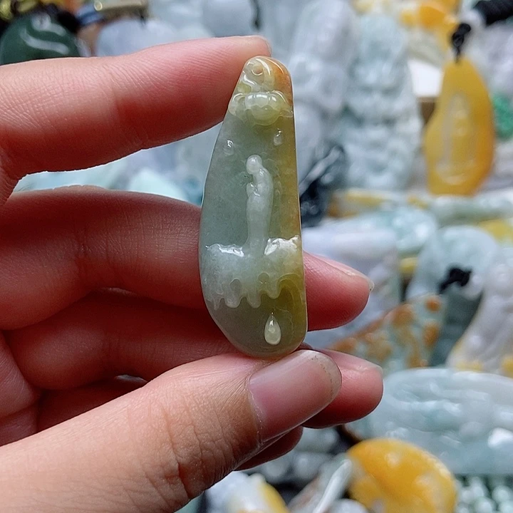 吊坠(不含链)未镶嵌翡翠1