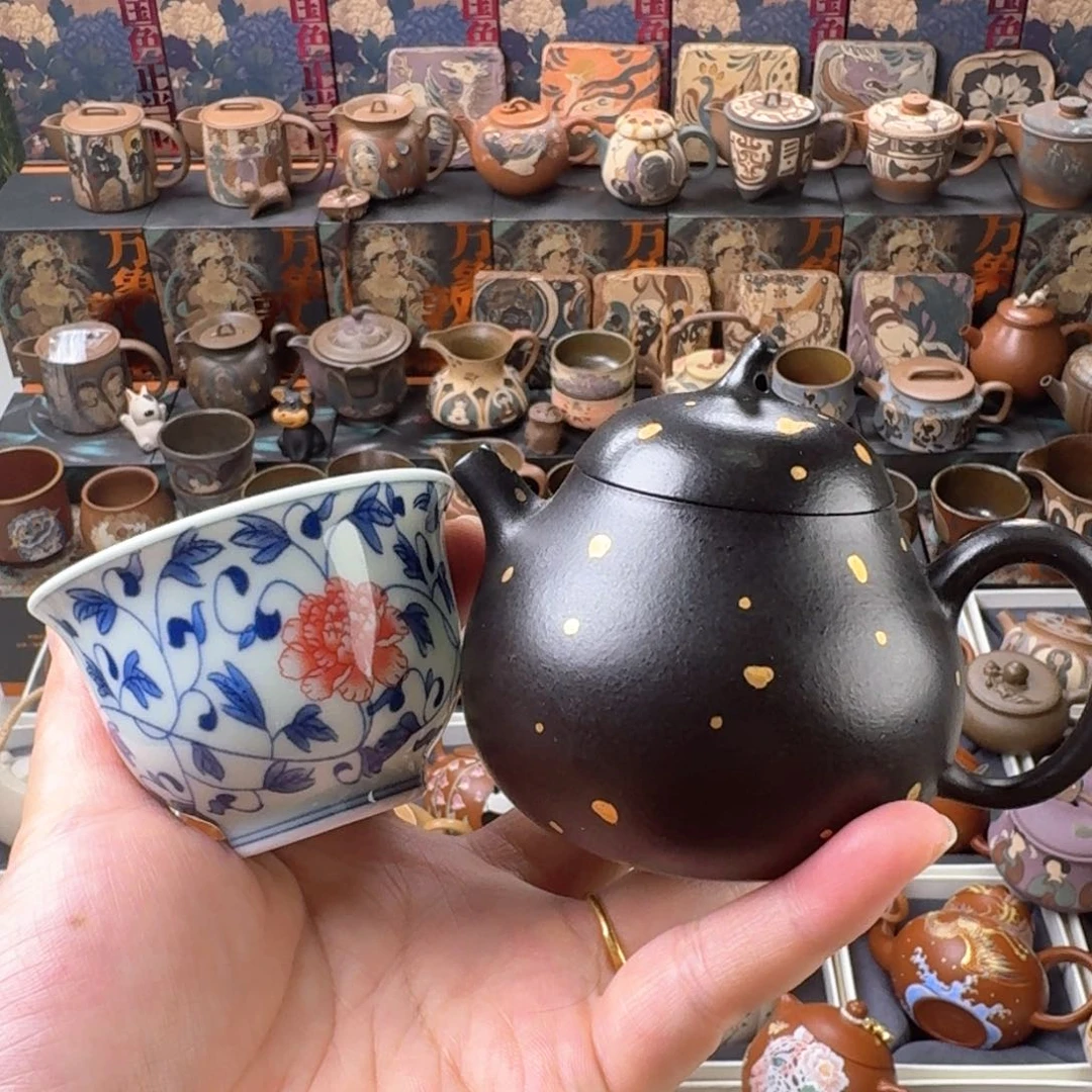 茶壶紫砂160cc原矿精工半手