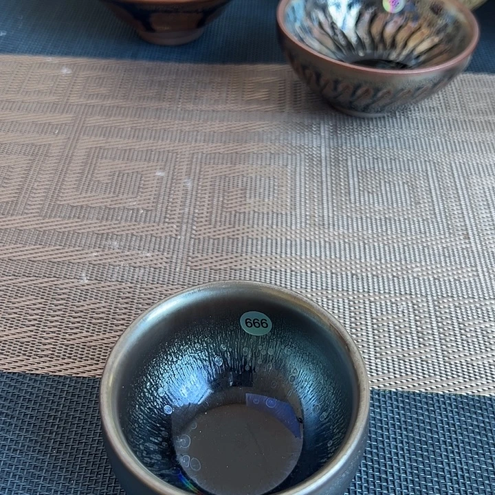 茶盏微瑕建盏喝茶主人杯