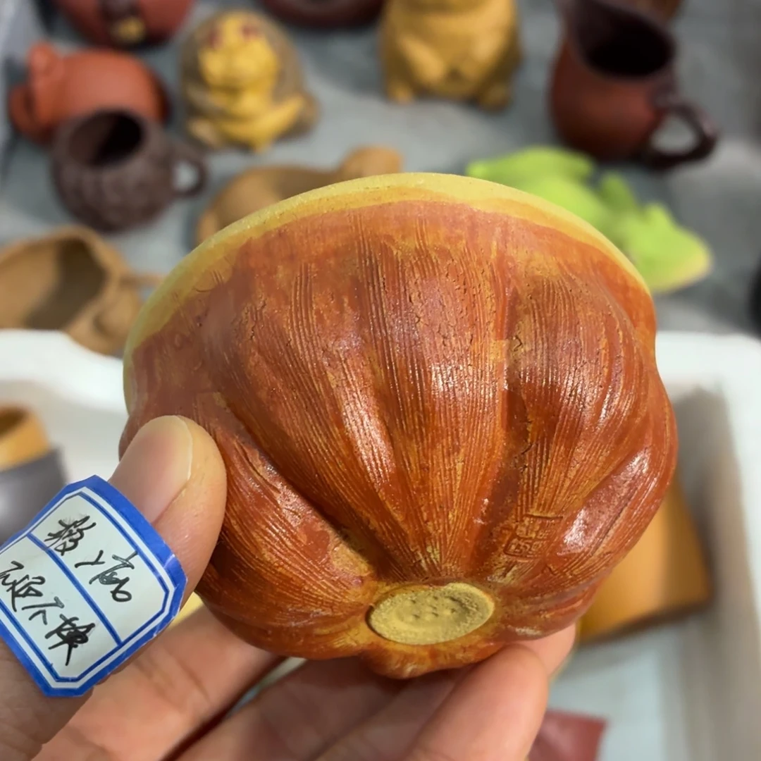 紫砂茶杯瑕疵不退不换介意勿拍