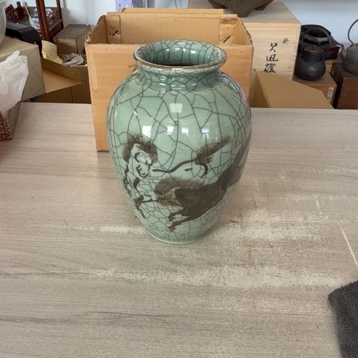 瓷片茶道具工艺品