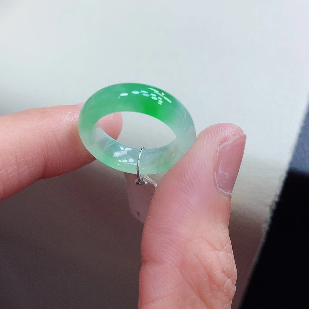 未镶嵌戒指翡翠8号