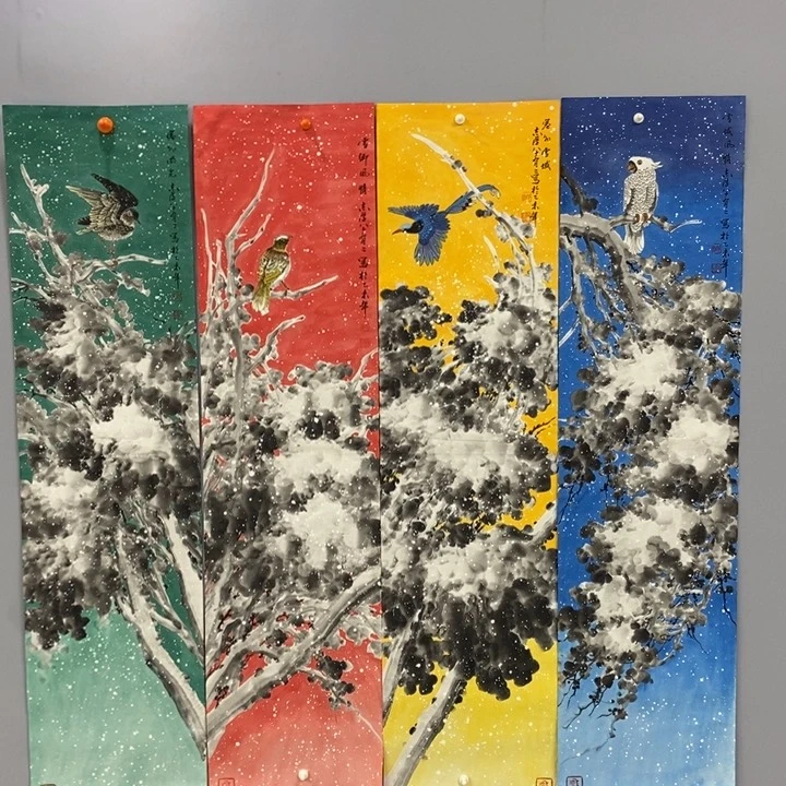 手绘作品等多种形式进行