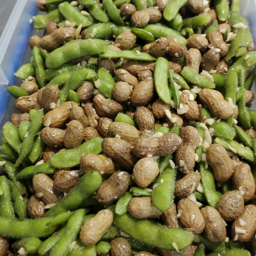 花生毛豆（川江鱼馆）200克左右