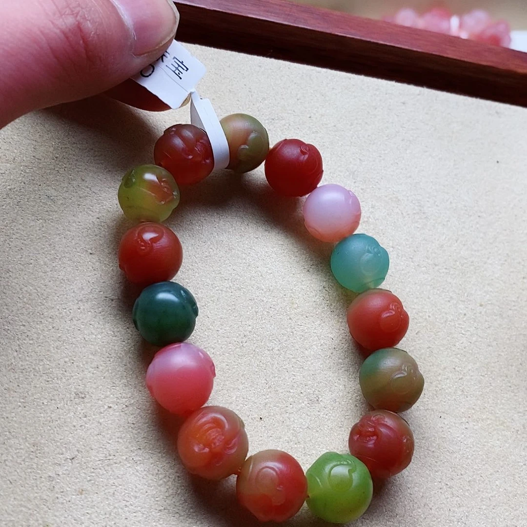 玛瑙手饰未镶嵌盐源029