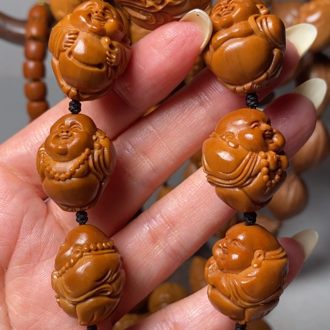 橄榄核手串/手链一心向佛