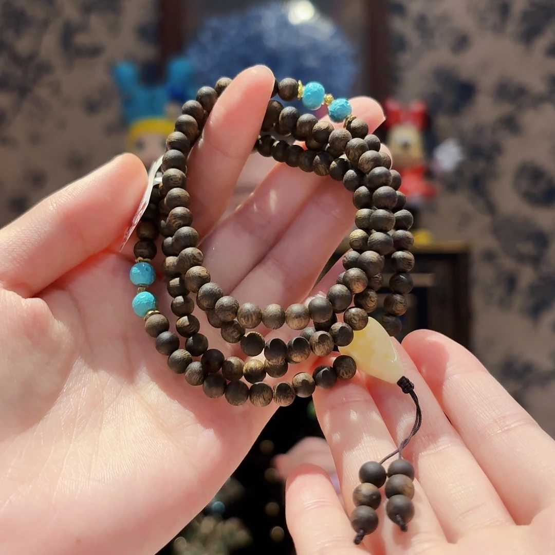 未镶嵌手串沉香颈饰