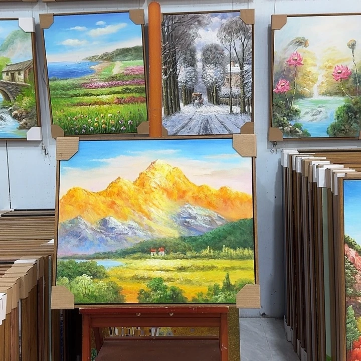 油画5060油画作品展作品展作品集展