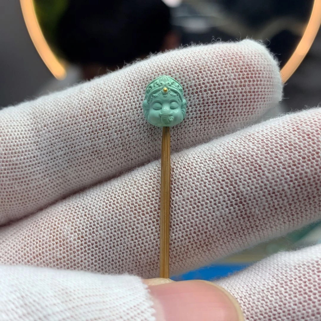 绿松石挂件未镶嵌