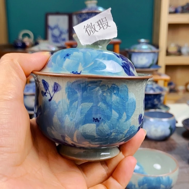 瓷片手工制作工艺精湛等