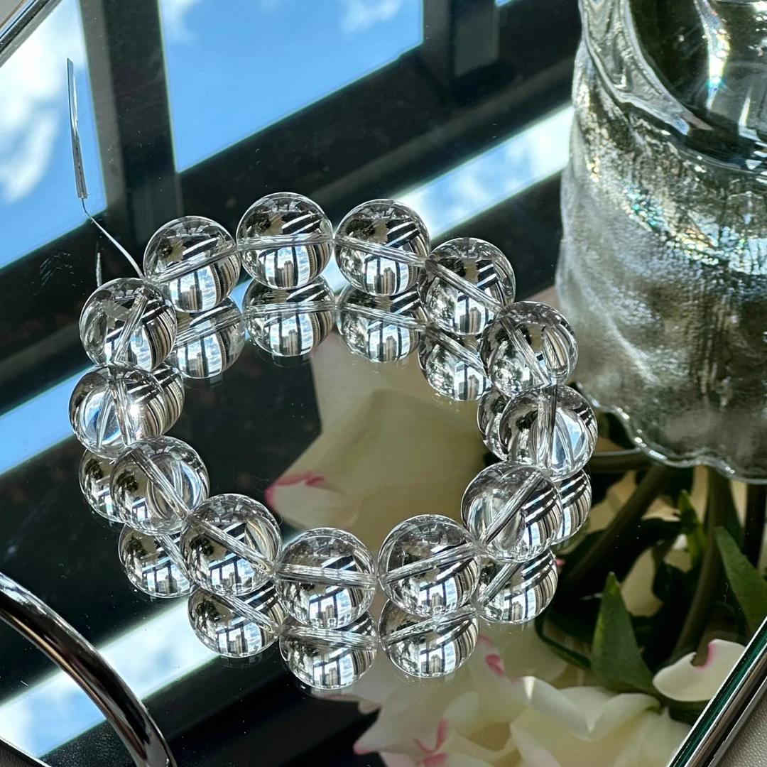 【设计款】巴西天然稳定情绪改善睡眠质量双A净体净体白水晶礼盒装