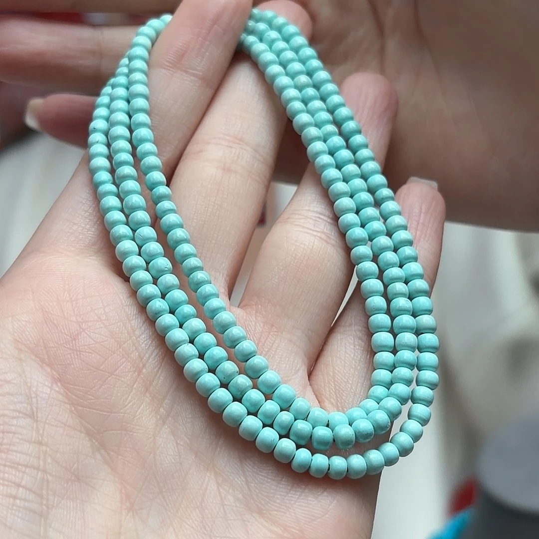 绿松石未镶嵌颈饰