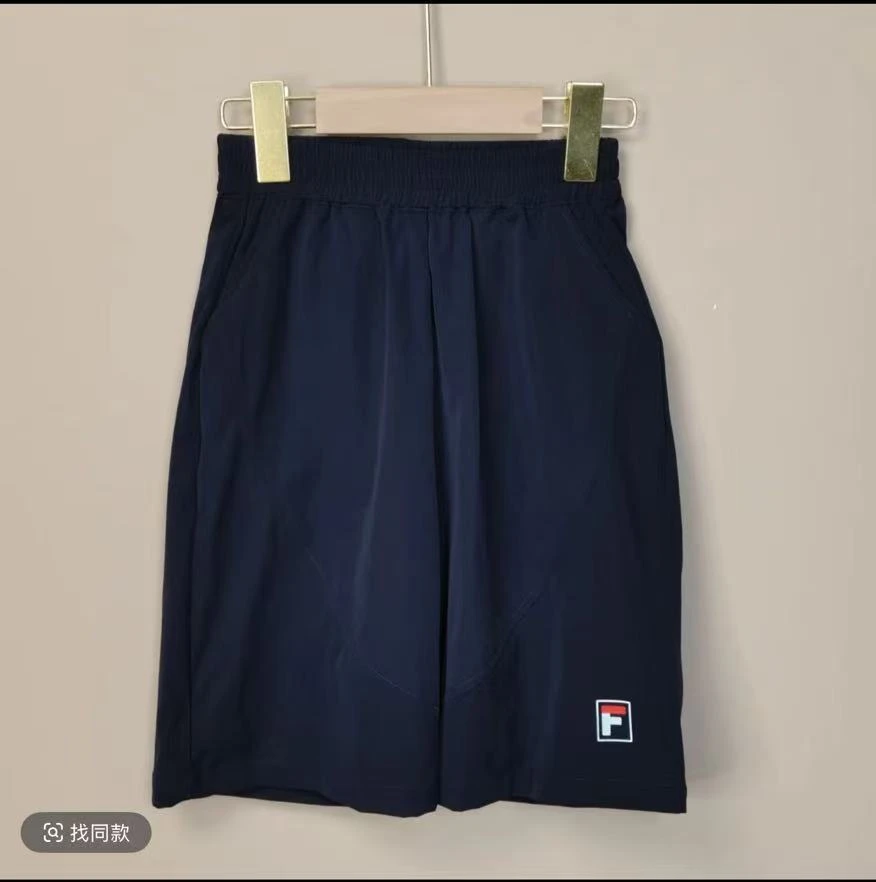 F标空调凉感速干短裤夏季新款中大童拼接款儿童宽松男童