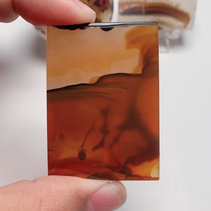 玛瑙/玉髓颈饰未镶嵌W**生