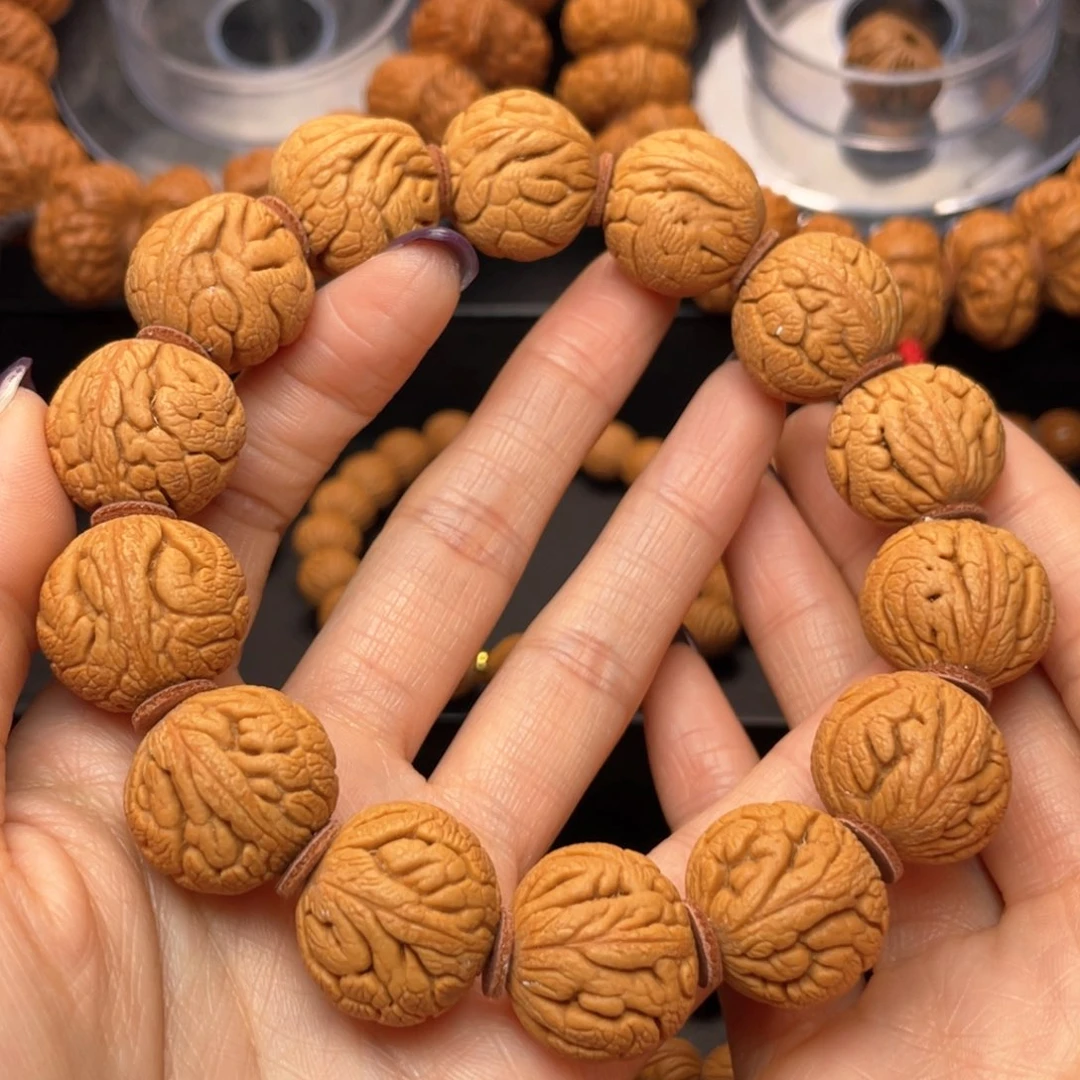 桃核手串龙纹桃核1