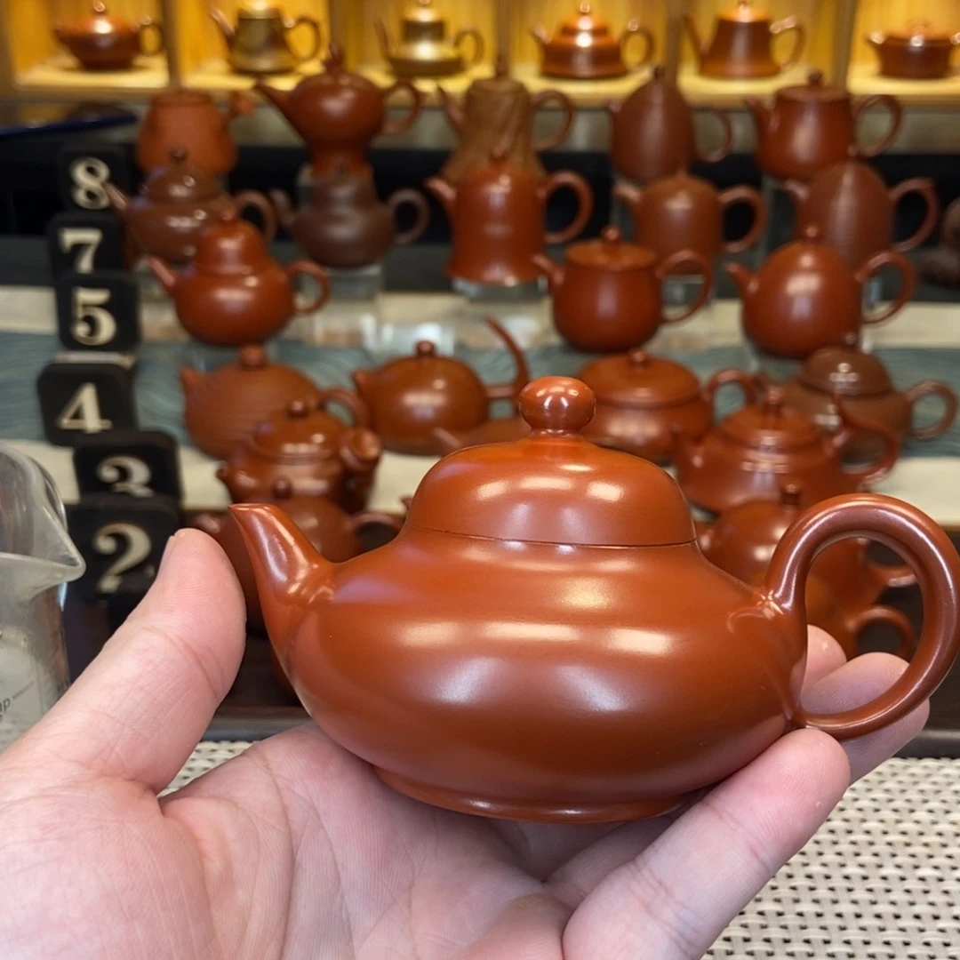 茶壶紫砂仁****明潮州手拉壶