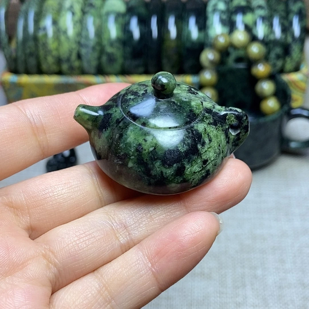 蛇纹石玉未镶嵌药王石